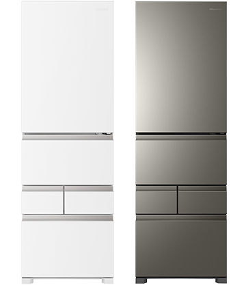 450L冷凍冷蔵庫HR-DC450KW/KB