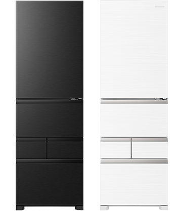 450L冷凍冷蔵庫HR-DCH450KK/KW