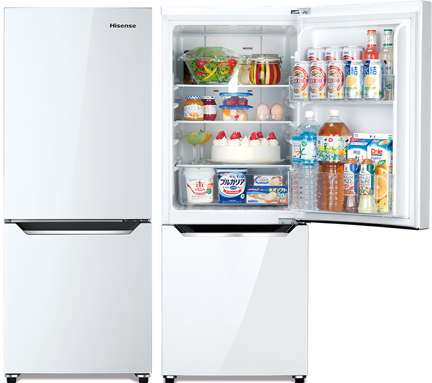 ハイセンス 冷蔵庫 HR-D15C 2021年製 1人暮らし 清潔感 M0396-