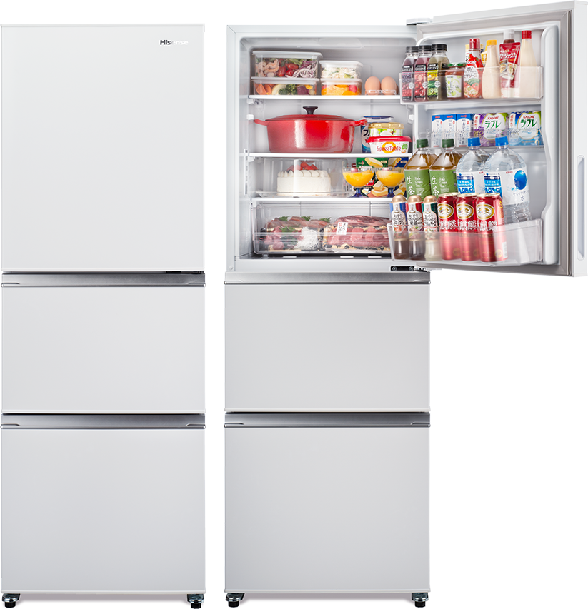 ハイセンス 冷凍冷蔵庫 HR-D2801W 2020年製colo