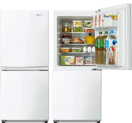 中のもの全て洗浄済み冷蔵庫　ハイセンス　2020年製造　一人暮らし用　134L