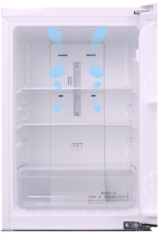 【美品】ハイセンス　ノンフロン冷凍冷蔵庫　HR-G1501EM